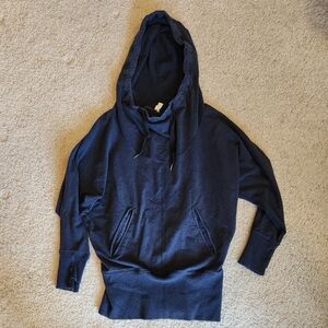 Lululemon Women's Flashback Pullover Navy Hoodie - Size 12